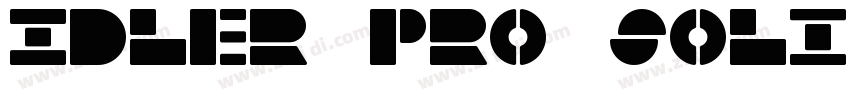 Idler Pro Solid Bold字体转换
